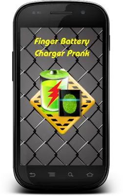 Finger Battery Charger Prank android App screenshot 2