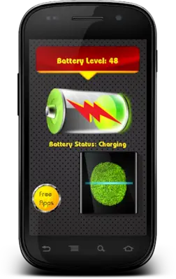 Finger Battery Charger Prank android App screenshot 5